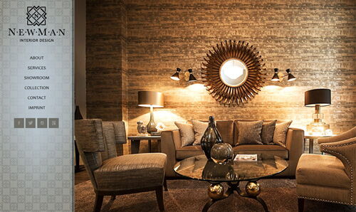 Website-Erstellung für Newman Interior Design