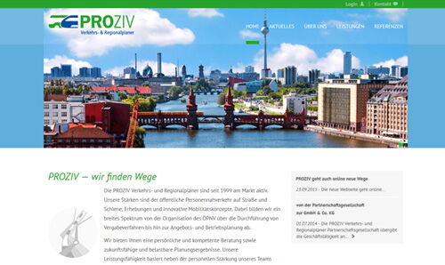 Website-Erstellung mit Contao